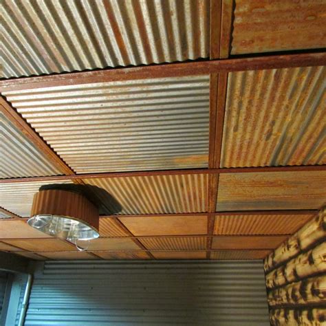 sheet metal ceiling rust